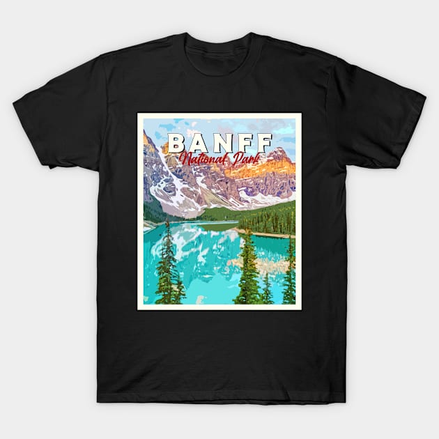 Banff national park T-Shirt by SerenityByAlex